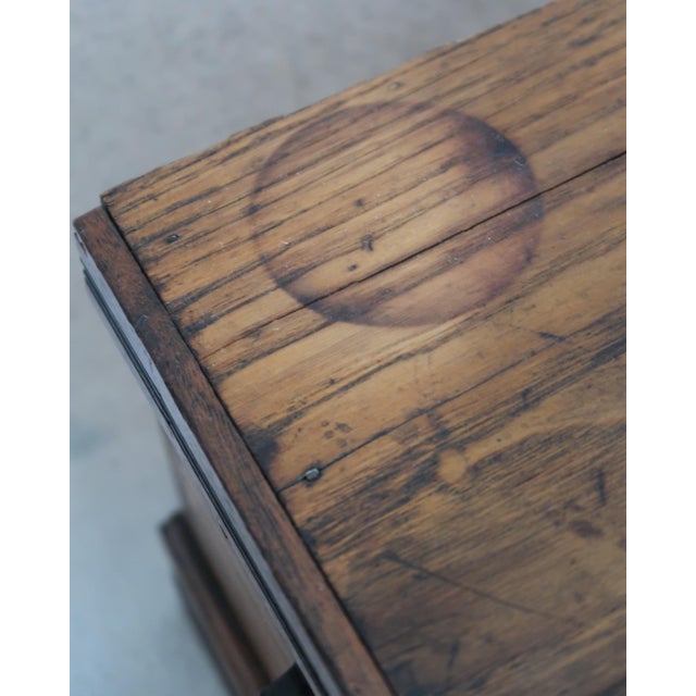 Wood Mid 19th Century Early American Carpenter’s Box For Sale - Image 7 of 9