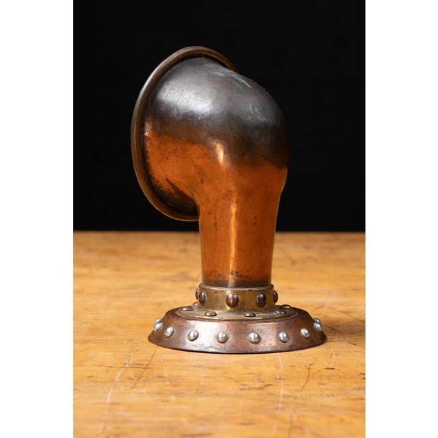 Early 20th Century Copper Marine Cowl Ventilator For Sale - Image 4 of 8