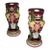 Pair of 1990s Christopher Radko Christopher's Tree Christmas Nutcracker Candle Stick Holders For Sale