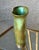 Circa 1949 Frankoma Pottery "Modelled Wheat" Vase Style 74 in Prairie Green For Sale - Image 17 of 18