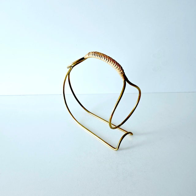 Carl Auböck Bottle Holder in the style of Carl Auböck, Austria, 1950s For Sale - Image 4 of 18