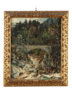 Ise Lebrecht, Untitled, Oil on Canvas, Framed