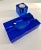 Mid 20th Century Mid 20th Century Italian Cobalt Blue Crystal Glass Cigar Ashtray - Set of 2 For Sale - Image 5 of 13