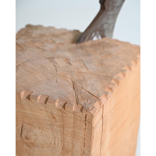 Tavolino Chopping Block with Axe by Raphael Springmann, 2000s For Sale - Image 6 of 13