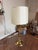 Candlestick Table Lamp With an Antique Finish For Sale In New York - Image 6 of 6
