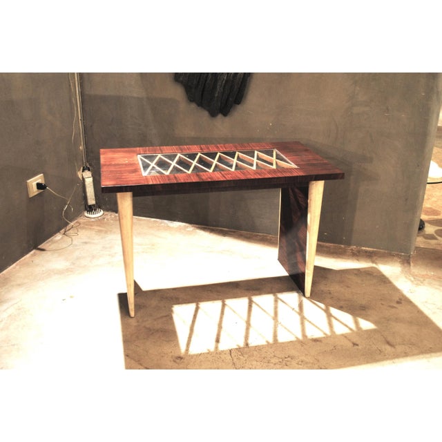 1940s Vintage Italian Coffee Table in the Style of Guglielmo Ulrich For Sale - Image 5 of 6