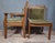 Wood Modernist Scandinavian Armchairs in Oak, 1960s For Sale - Image 7 of 10