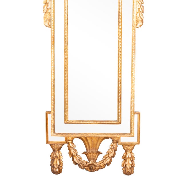 Italian Neoclassical Giltwood Mirrors - A Pair For Sale In Boston - Image 6 of 13
