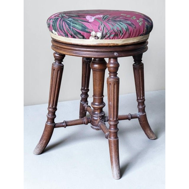 19th Century Napoleon III Piano Stool For Sale - Image 8 of 8