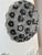 Contemporary Contemporary Clear and Black Flowers Murano Glass Flush Mount For Sale - Image 3 of 8