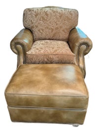 Example of Hancock and Moore Chair and Ottoman Sets