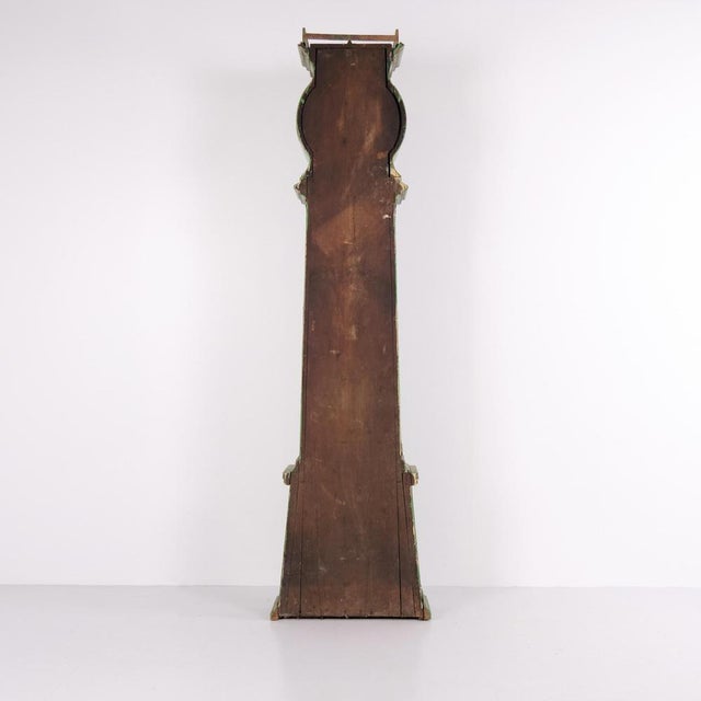 Green Frøken Longcase Clock from Bornholm, 1790s For Sale - Image 4 of 13
