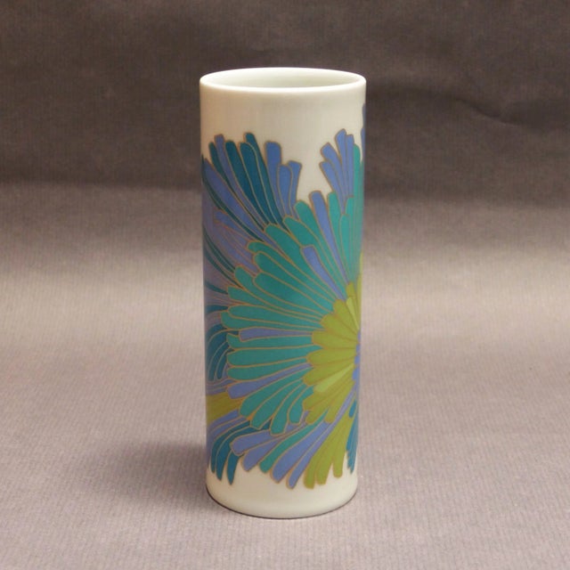 Porcelain Vase by Rosamunde Nairac for Rosenthal Studio Line, 1980s For Sale - Image 9 of 10