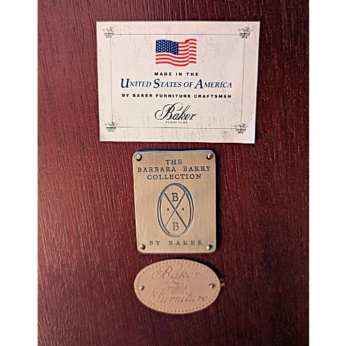 Barbara Barry's distinctive design and Baker Furniture's expert craftsmanship combine on this collector's table.