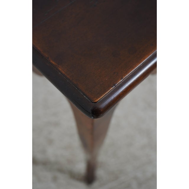 Wood Baker Milling Road Italian Style 1 Drawer Foyer Table For Sale - Image 7 of 12