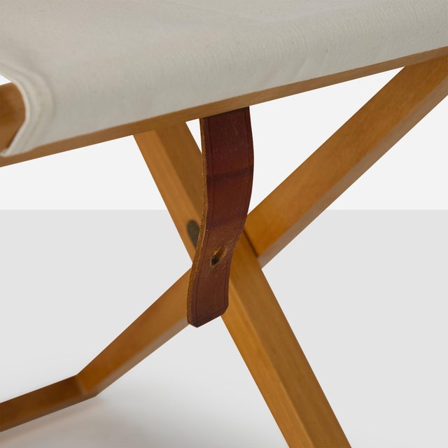 1940s 19Folding Stools by Mogens Koch - Set of 3 For Sale In San Francisco - Image 6 of 14