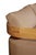 Eclipse Outdoor Solid Teak Wood Love Seat - Light Brown Fabric For Sale In Chicago - Image 6 of 12