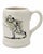 Ceramic Vintage Paul Brown Tennis Player Ceramic Mug For Sale - Image 7 of 12
