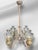 Late 19th Century Victorian Chandelier With Painted Shades For Sale In South Bend - Image 6 of 18