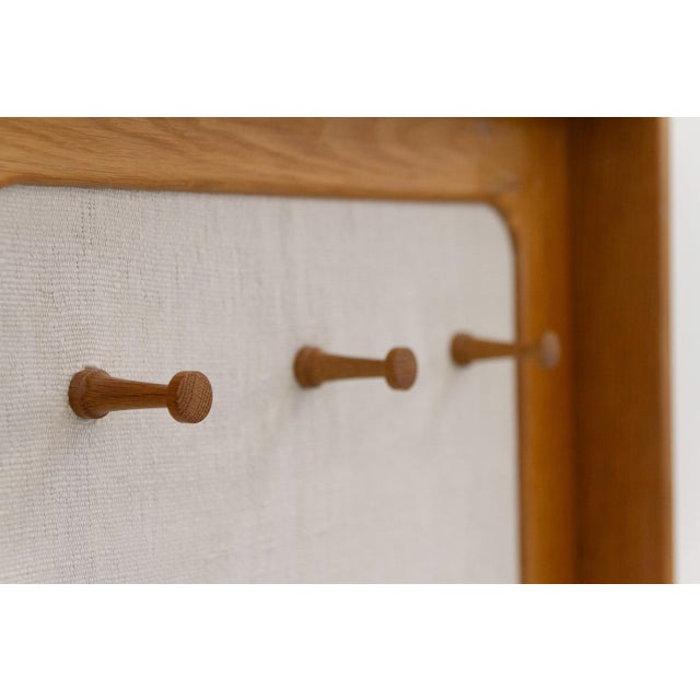 Wood Danish Oak Model 600 Mirror from Aksel Kjersgaard, 1960s For Sale - Image 7 of 18