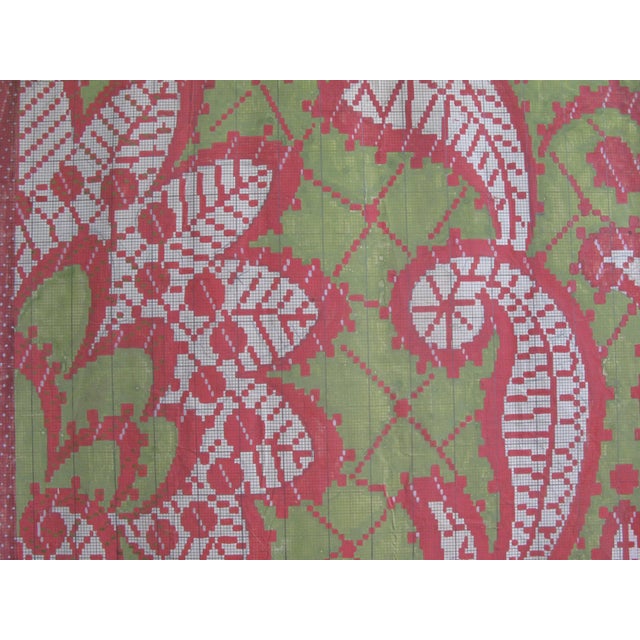 1900 - 1909 Antique French Textile Design For Sale - Image 5 of 9