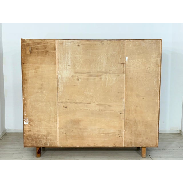 Mid-Century Wardrobe in Pine, 1960s For Sale - Image 11 of 13
