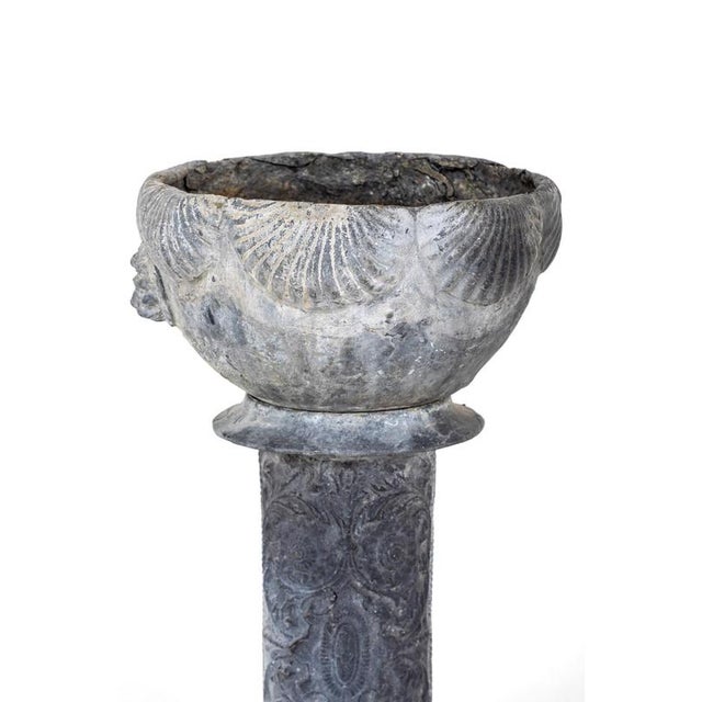 Victorian Lead Garden Planter For Sale - Image 4 of 12