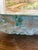 Green Vintage Cast Sculptural Art Piece With Embedded Figural Motifs and Textured Base For Sale - Image 8 of 11