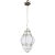 Amazing Large Venetian Lantern in Murano Reticello Glass, 1940s For Sale