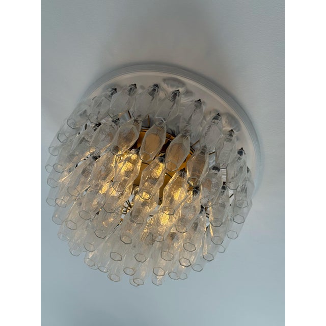 Flush Mount in the style of Carlo Scarpa For Sale - Image 9 of 11