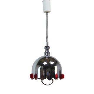 Vintage Extendable Pendant Lamp, 1960s For Sale