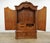 Brown Vintage Rococo Revival Burl Wood Armoire For Sale - Image 8 of 18