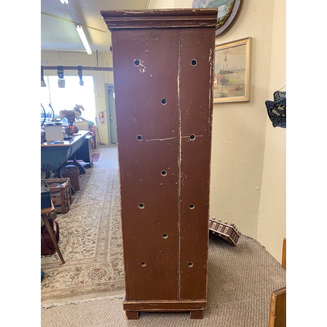 Antique German Painted Pine Pie Safe Chairish