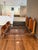 Beautiful antique satinwood and mahogany twin beds featuring handpainted details throughout. Each curved head/foot board...