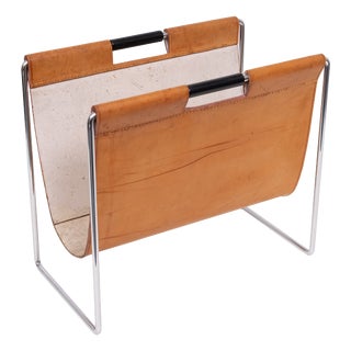 Cognac Magazine Holder by Brabantia, Netherlands, 1960 For Sale