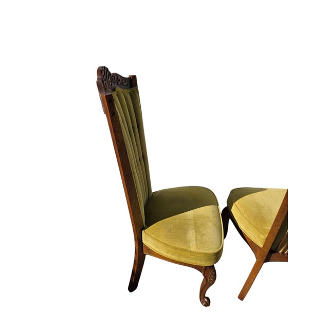 1970s 2 Enkeboll La Condesa Oak High Back Spindle Side Chairs Spanish Mediterranean For Sale - Image 14 of 18