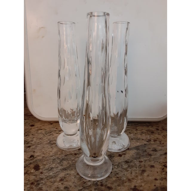 Waterford Crystal Tall Bud Vases 4 Available Chairish