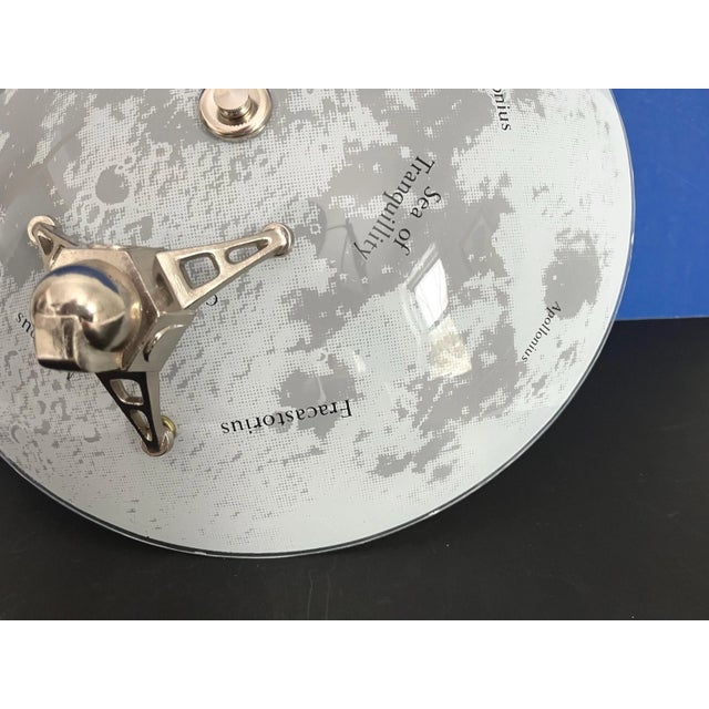 1960s Space Age Moon & Lander Flush Light For Sale - Image 11 of 18