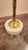 Mid 20th Century John Richard Brass Figure With Two Selenite Balls For Sale - Image 5 of 8