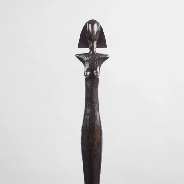 Bronze Sculpture After Giacometti For Sale In Los Angeles - Image 6 of 9