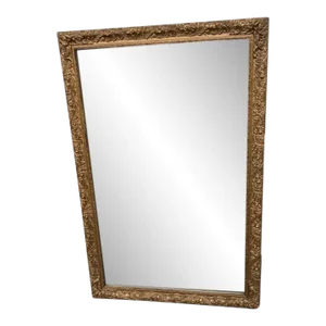 Vintage Late 20th Century Gold Gilt Wood Mirror