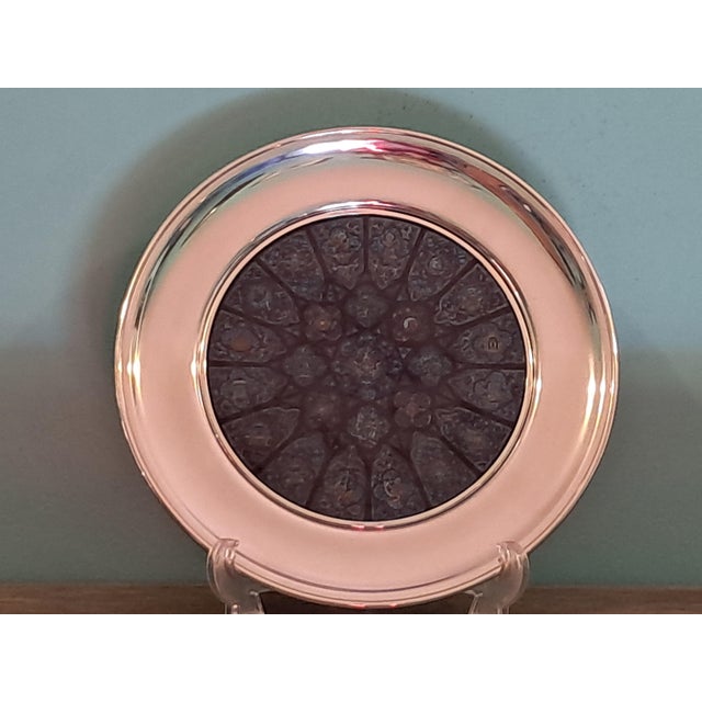 Mid-Century Modern 1980s Reims Cathedral Lower West Rose Collector Window Plate in Original Box For Sale - Image 3 of 15