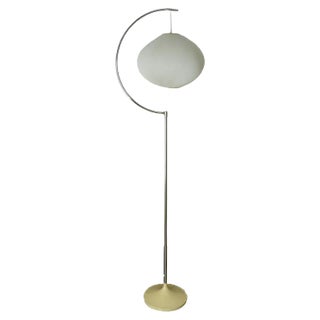 Chrome & Plastic Floor Lamp, 1960s For Sale