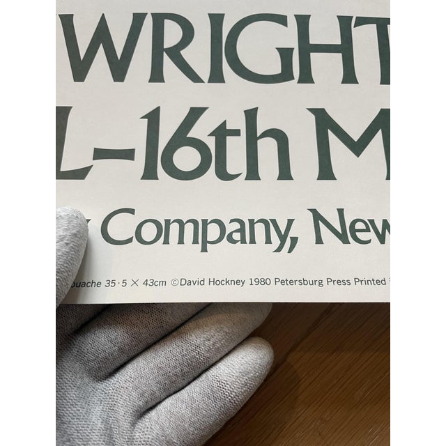Young Playwrights Festival Poster by David Hockney For Sale - Image 8 of 11