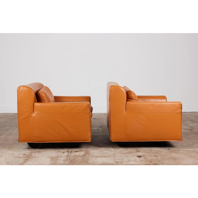 1990s Pair of Otto Zapf Lounge Chairs for Knoll For Sale - Image 5 of 13