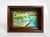 Small Vintage Coastal Painting Framed For Sale In Raleigh - Image 6 of 6