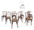 Bistro Chairs from Fischel, 1930s, Set of 10 For Sale