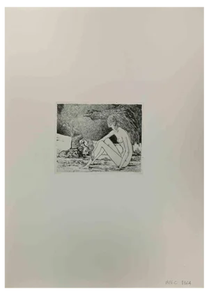 Leo Guida, Sybil, 1970s, Etching