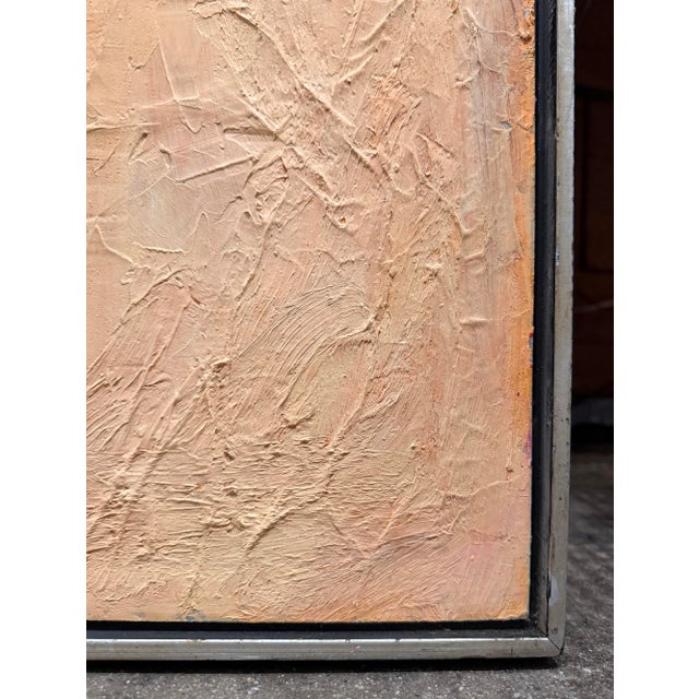 2020s Custom Abstract Framed Canvas For Sale - Image 5 of 6