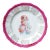 Carlsbad “Fashion Lady” Dessert Plate, C. 1900–1915 (Bohemian Porcelain) For Sale